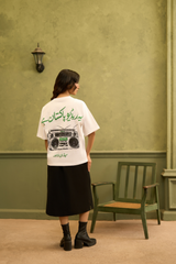 WHITE RADIO PAKISTAN T-SHIRT