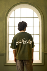 OLIVE ACID WASH MADE IN PAK
T-SHIRT