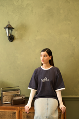 NAVY ACID WASH MADE IN PAK
T-SHIRT