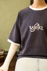 NAVY ACID WASH MADE IN PAK
T-SHIRT