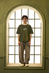 OLIVE ACID WASH MADE IN PAK
T-SHIRT