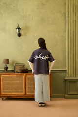 NAVY ACID WASH MADE IN PAK
T-SHIRT