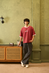 MAROON ACID WASH MADE IN PAK
T-SHIRT