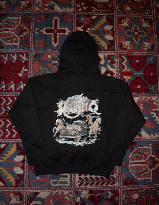 EQUESTRIAN HIDDEN POCKET HOODIE